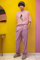 Unisex Relaxed Fit T-Shirt with "Demon Slayer" Print