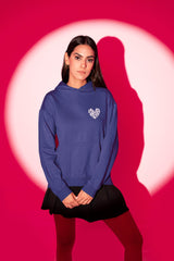 Regular Fit Unisex hoddie with "Forever" Print