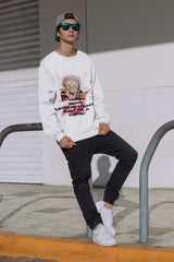 Regular Fit Unisex Sweatshirt with "Yuji Itadori" Print